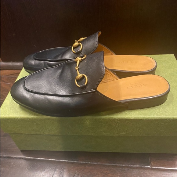 Authentic Gucci Princeton Mules with Sole Protector - Picture 3 of 5